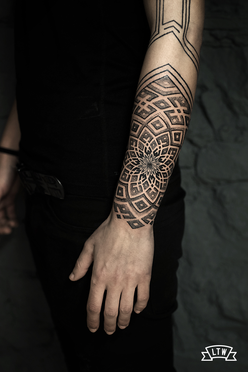 Pattern tattoo by Manu