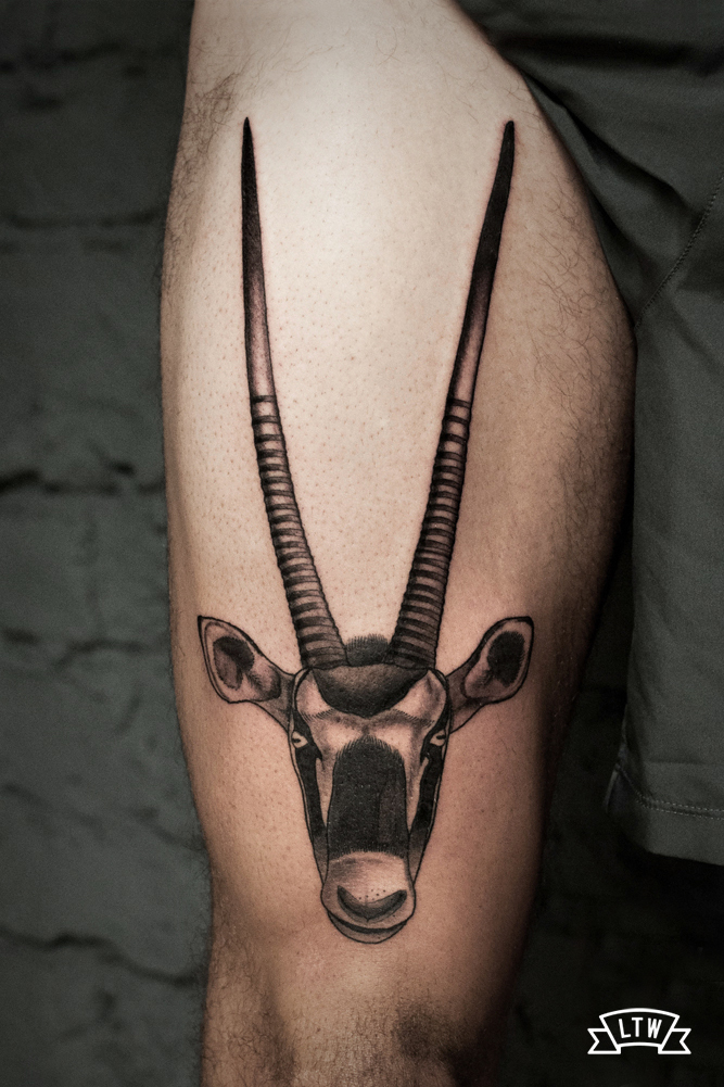 Onyx for our friend Carles Manich tattooed by Dani Cobra